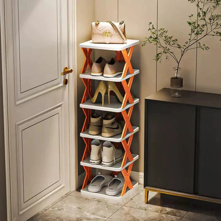 Shoes Rack Organizer X Shape 5-Layer