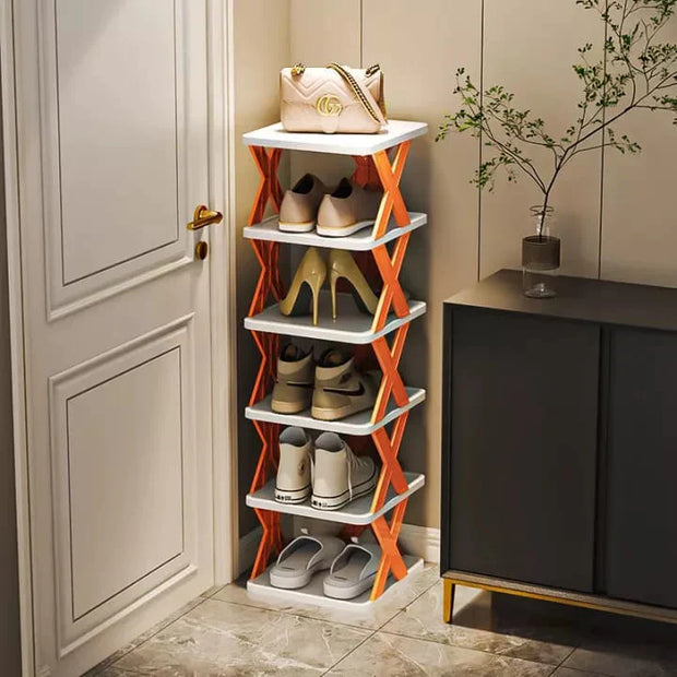 Shoes Organizer Rack X Shape