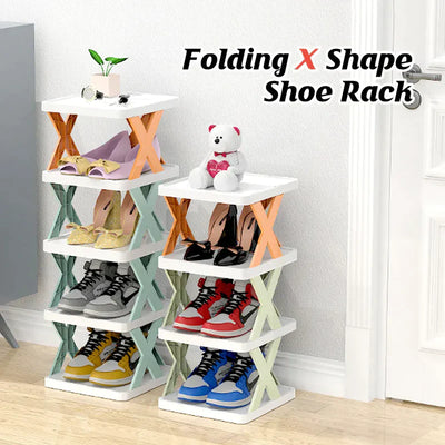 Shoes Rack Organizer X Shape 5-Layer